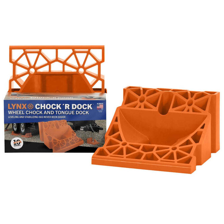 Tri-Lynx Chock R Dock/Used As Wheel Chock And Tongue Dock