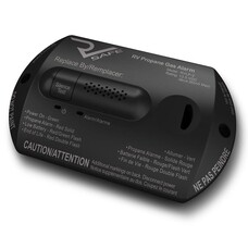 RV Safe Propane Leak Detector Black Surface Mount