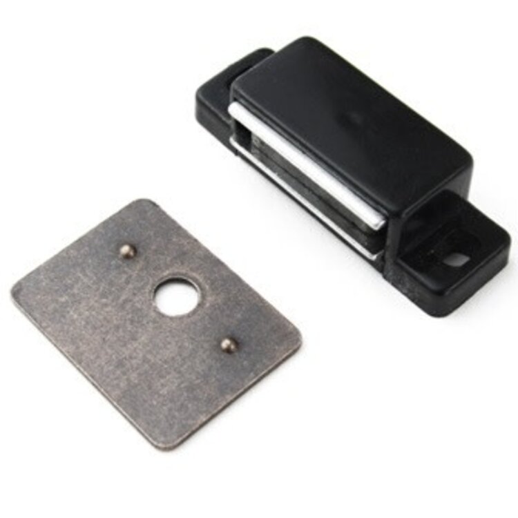 Door - Catch - Magnetic - Black