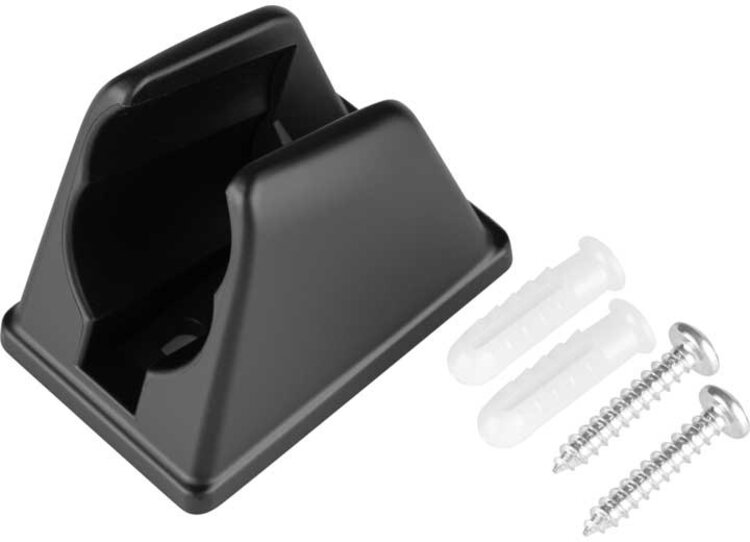Dura Faucet HAND HELD SHOWER WAND BRACKET - MATTE BLACK