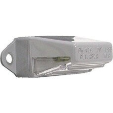Peterson Mfg. License Plate Light; Incandescent; Surface Mount