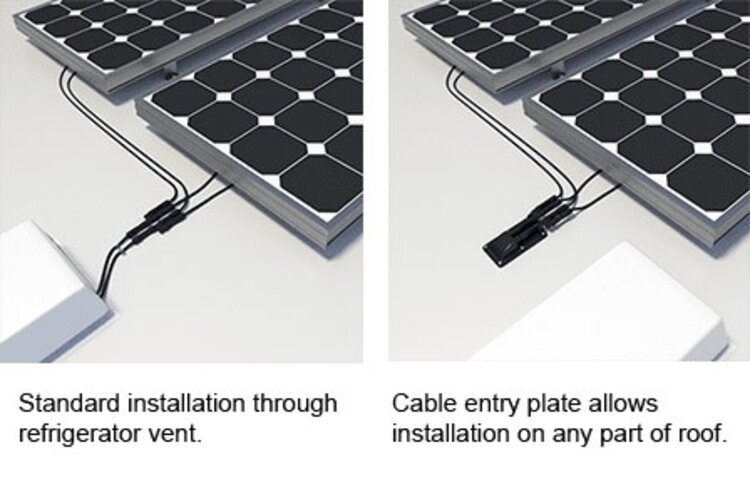 Go Power Cable Entry Plates for Solar Cables
