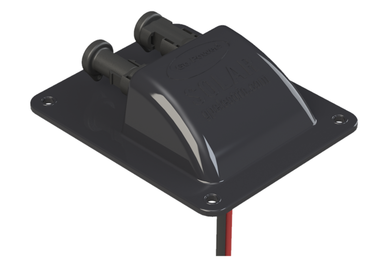 Go Power Cable Entry Plate Panel Mount 10'