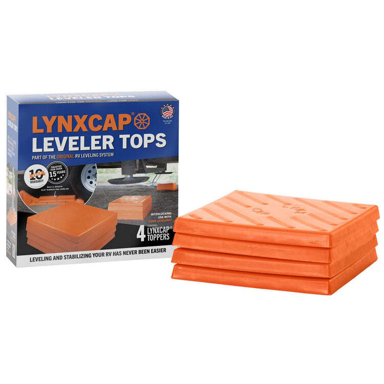 Tri-Lynx Leveling Block To Create Full Flat Surface On Top Of Lynx Levelers; Interlocking; Set Of 4
