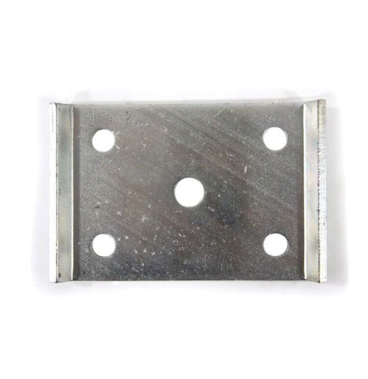 Frameco 3 1/2" tie plate for 9/16" 8K U-bolt