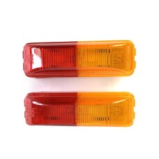 Clearence Light Without Bracket 4''x 1'' Amber/Red