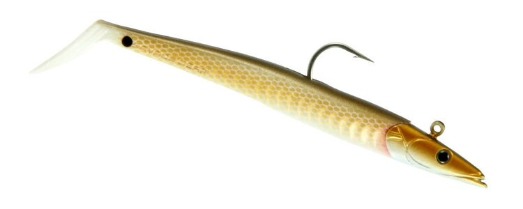 Savage Gear Savage Gear Sand Eel – 5″, 4/5oz ~ Brown Sand Eel