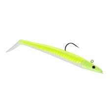 Savage Gear Savage Gear Sand Eel – 6″, 1-1/2oz ~ Charteuse White
