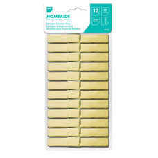 Homeaide HomeAide Jumbo Wooden Clothes Pins ~ 12 per pack