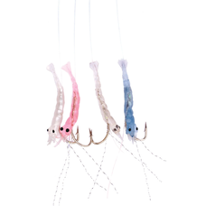 Eagle claw Eagle Claw Multi-Colored Shrimp Bait Rig ~ 4/string