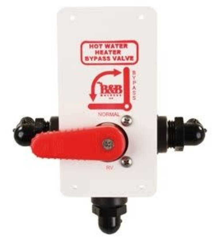 B&B molders HOT WATER BY PASS W/PLATE