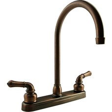 Dura Faucet J-Spout RV Kitchen Faucet Oil Rubbed Bronze