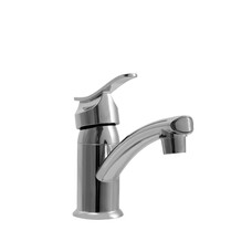 Single lever lavatory chrome polished