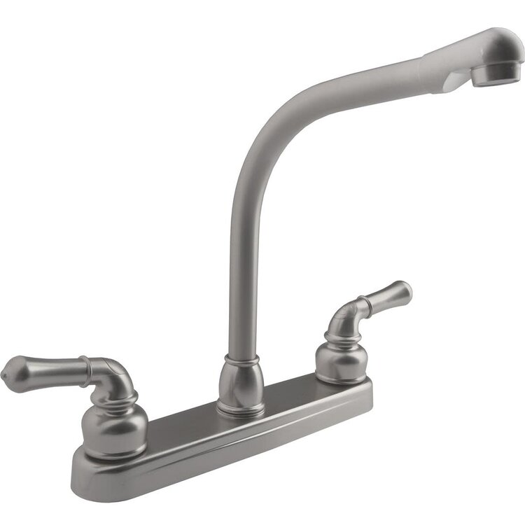 Dura Faucet hi rise kitchen faucet nickle