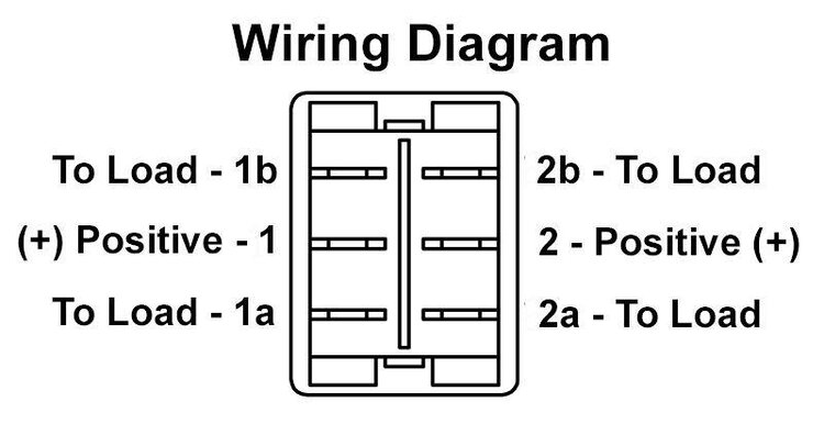 JR Products H.D Mom/on/off/on switch Blk