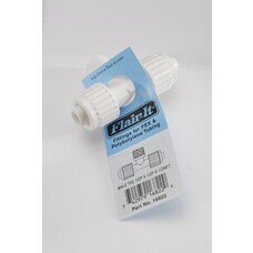 Esco Fresh Water Fitting; Flair-It ™; PEX Coupler; 1/2 Inch PEX x 1/2 Inch PEX x 1/2 Inch Male Pipe Thread; Tee; White; Plastic;