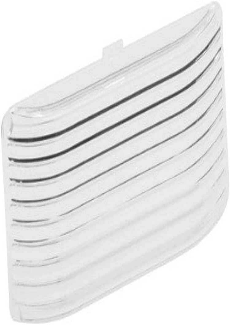 Porch Light Lens Flat Rectangular; Clear; Snap-In