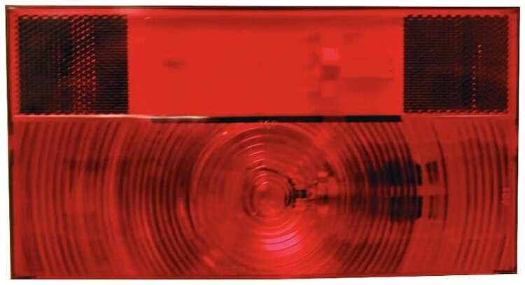 Peterson Mfg. Trailer Light; Stop/ Turn/ Tail Light; Incandescent Bulb; Rectangular