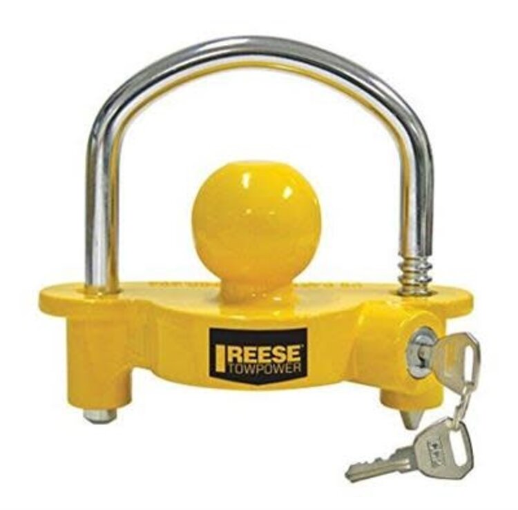 Reese universal coupler lock