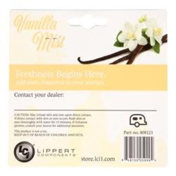 Lippert Air Freshner Vanilla Travel Trailer