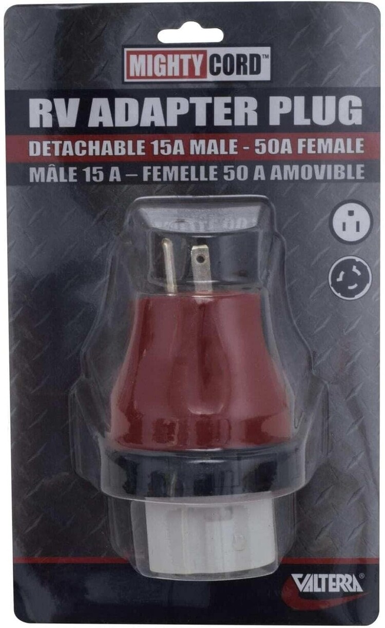 Valterra Detachable Adapter Plug 15A - 50A