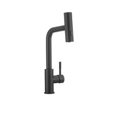 Dura Faucet Faucet; Used For Kitchen; Single Piece Deck Mount; Rainfall Pull Out Spout; Lever Type