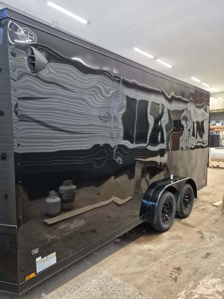 Forest River Cargo Mate 2026 7.5 X 16 Cargo Mate Black