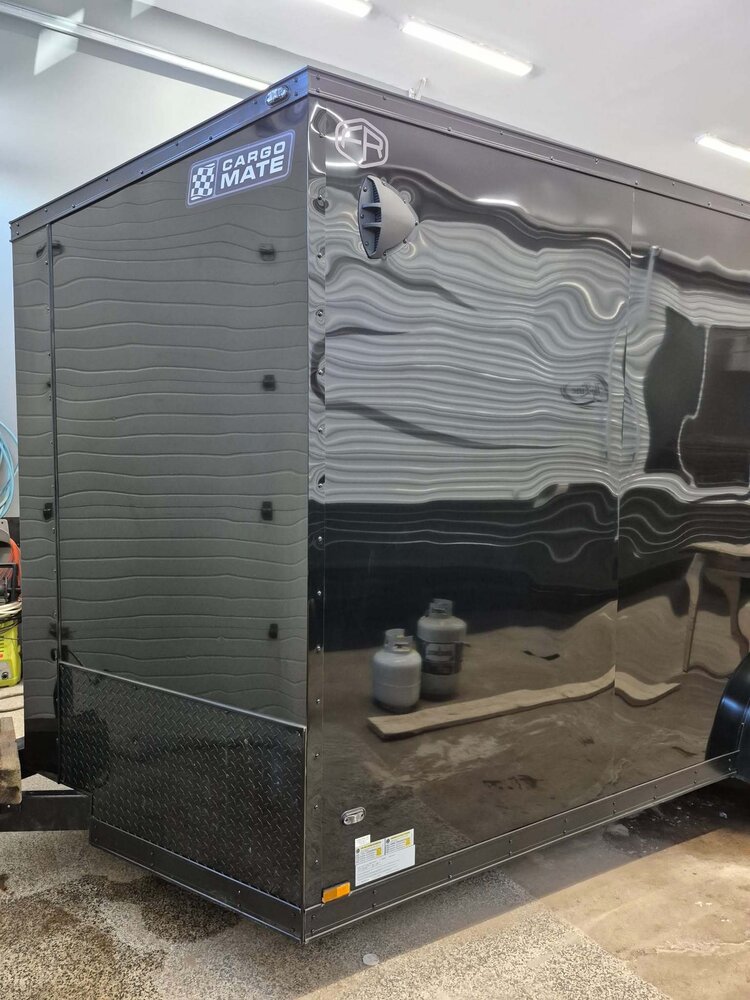 Forest River Cargo Mate 2026 7.5 X 16 Cargo Mate Black