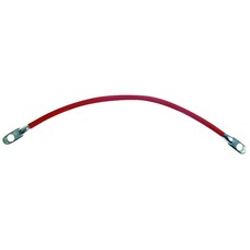 East Penn Battery Cable; Deka; Eyelet Terminal; Switch To Starter; Red Positive; Copper; 32 Inch Length; 2 Gauge
