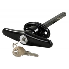 JR Products Locking tee Handle Blk