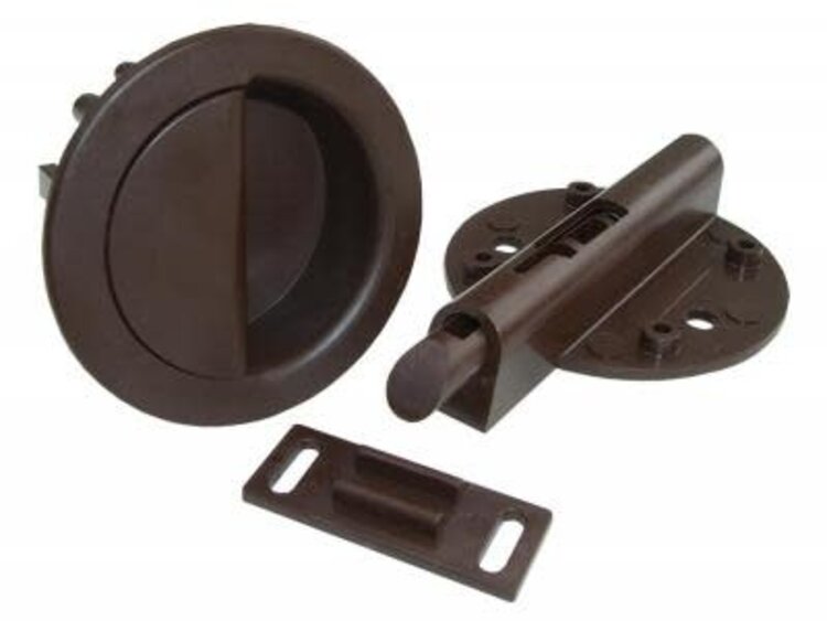 JR Products Entry Door Handle; Pull Handle Used For RV Cabinets Or Doors