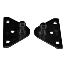JR Products Flat Bracket Gas Prop