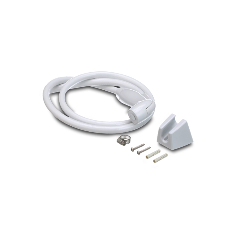 Dometic Toilet Flush Hand Sprayer Kit White