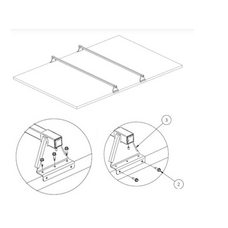 Arvika Roof Bar Kit 802 Series