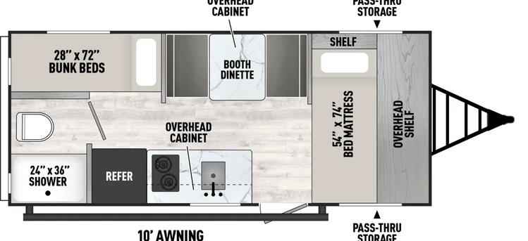 Forest River Viking 2026 Forest River Viking 17BH