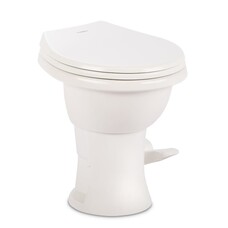 Dometic White 410 Dometic Toilet W/ Slow Close Lid