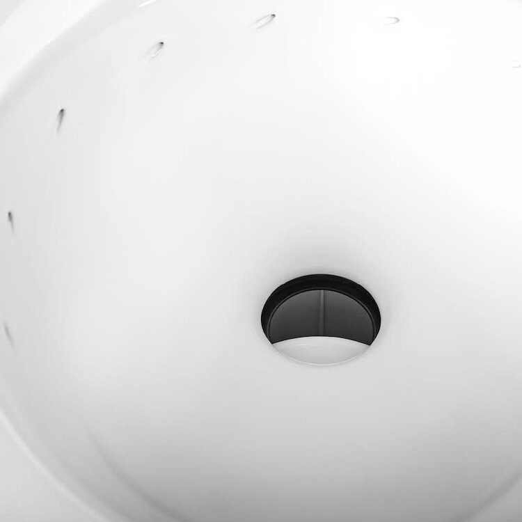 Dometic White 410 Dometic Toilet W/ Slow Close Lid