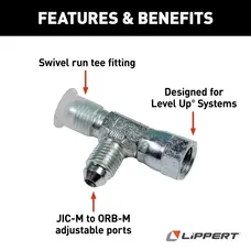 Lippert Components, Inc./TMO Hydraulic T- Swivel On One End