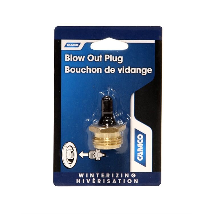 Camco Brass blow out plug