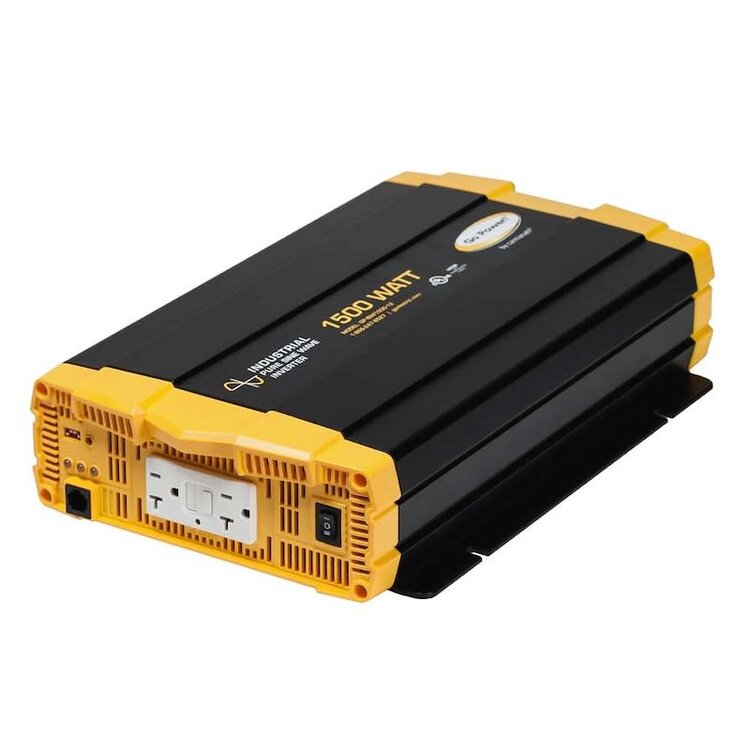 Go Power 1500 Watt Pure Sine Wave Inverter - cUL