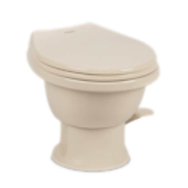Dometic Dometic Model 411 Porcelain Bowl Low-Profile 13–5/8" Bone