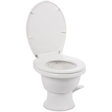 Dometic Dometic Model 411 Porcelain Bowl Low-Profile 13–5/8" white