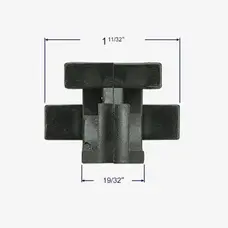 Irvine Shower Door Slider Retainer