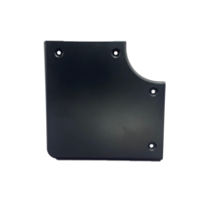 B&B molders 7 Inch Extrusion Cover Black Fits 4 1/2″ Wide Aluminum Extrusion