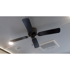 Collins & Company FAN, CEILING, 4 PK. REPLACEMENT BLADES ONLY, BLACK/VILLA