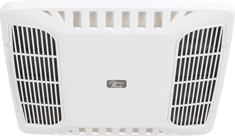 Coleman Air Conditioner Ceiling Assembly; DELUXE CHILLGrille ™; For Use With Coleman Mach Ducted Air Conditioner System; Cool Only; Lateral In-Roof Ducting; Side Air Discharge; White; For Use With Wall Thermostat