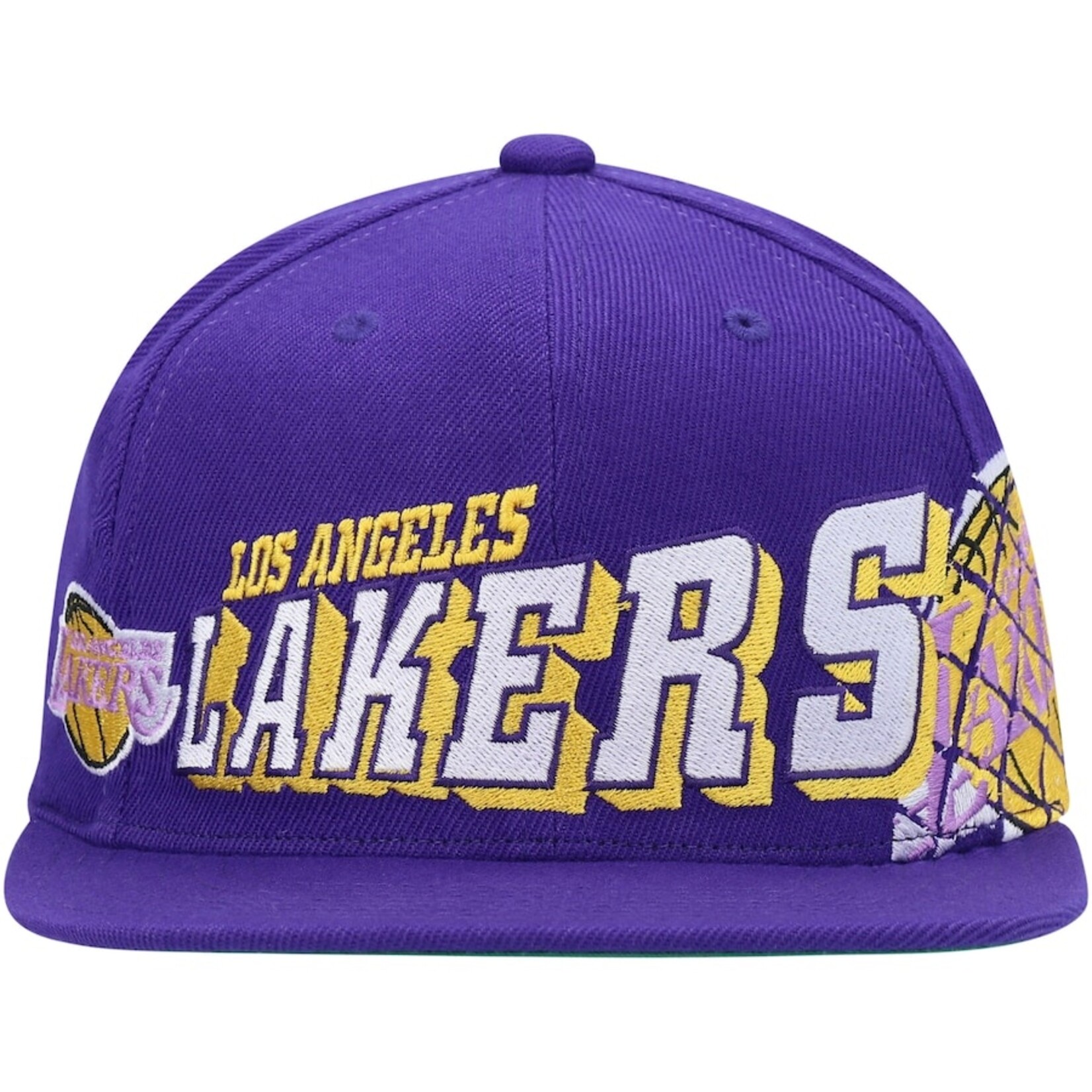 Gorra Mitchell Ness The Grid Los Angeles Lakers Morado Street Hope