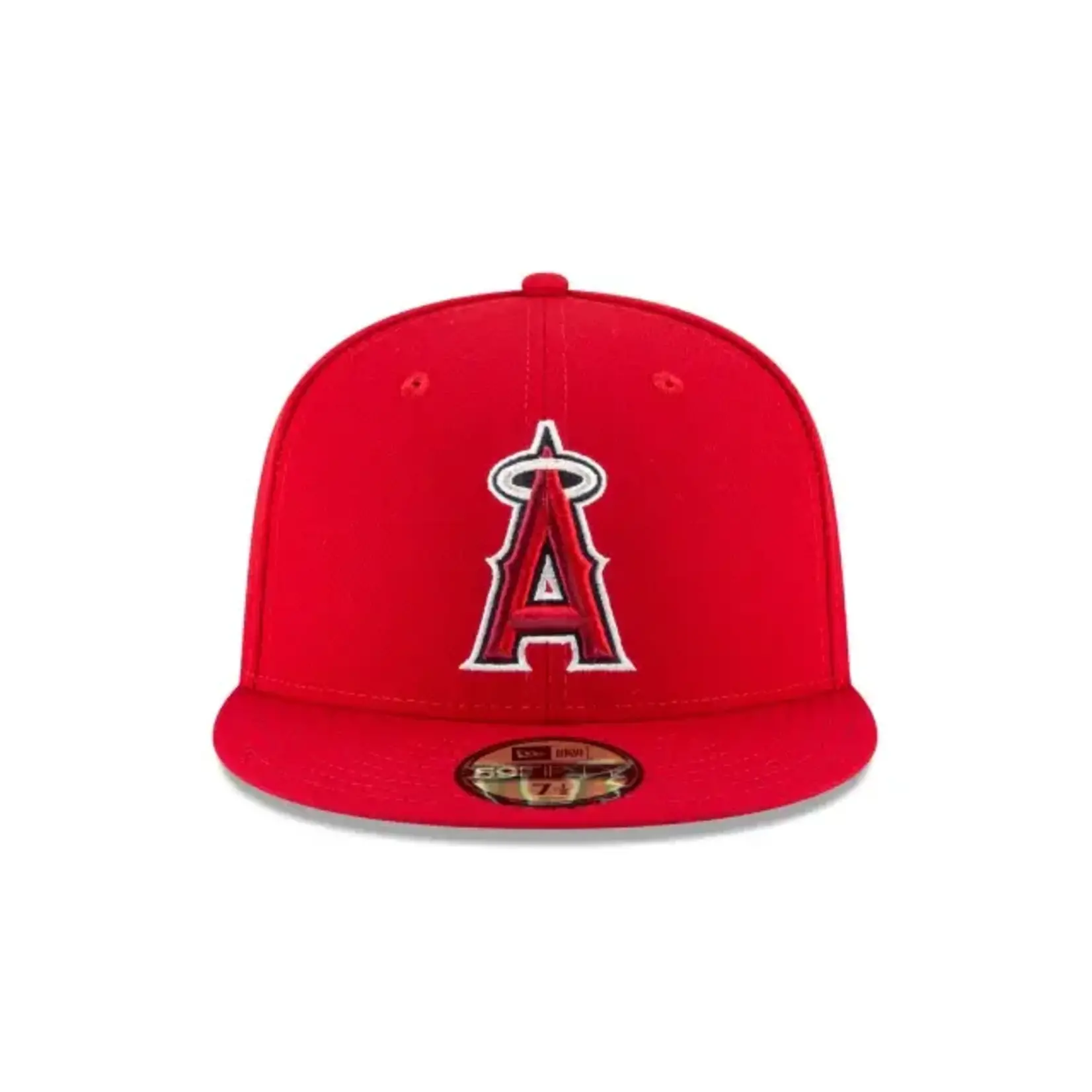 New Era Gorra Los Angeles Angels Authentic Collection 59Fifty Cerrada - Red