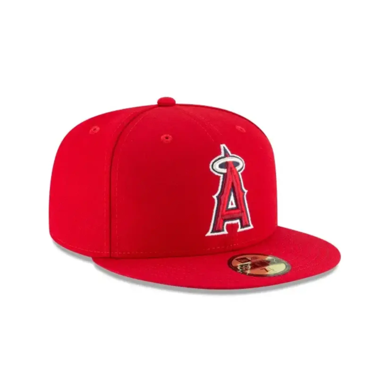 New Era Gorra Los Angeles Angels Authentic Collection 59Fifty Cerrada - Red