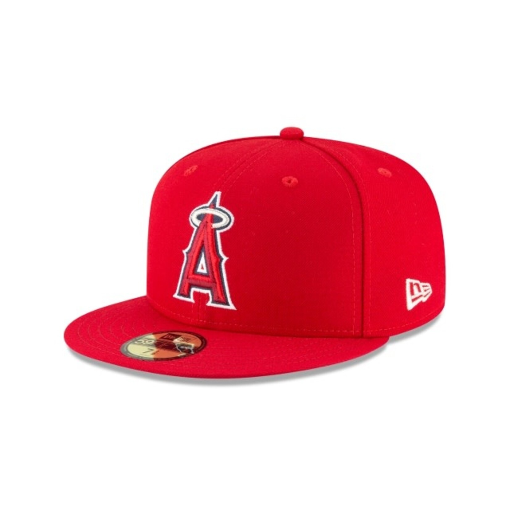 New Era Gorra Los Angeles Angels Authentic Collection 59Fifty Cerrada - Red